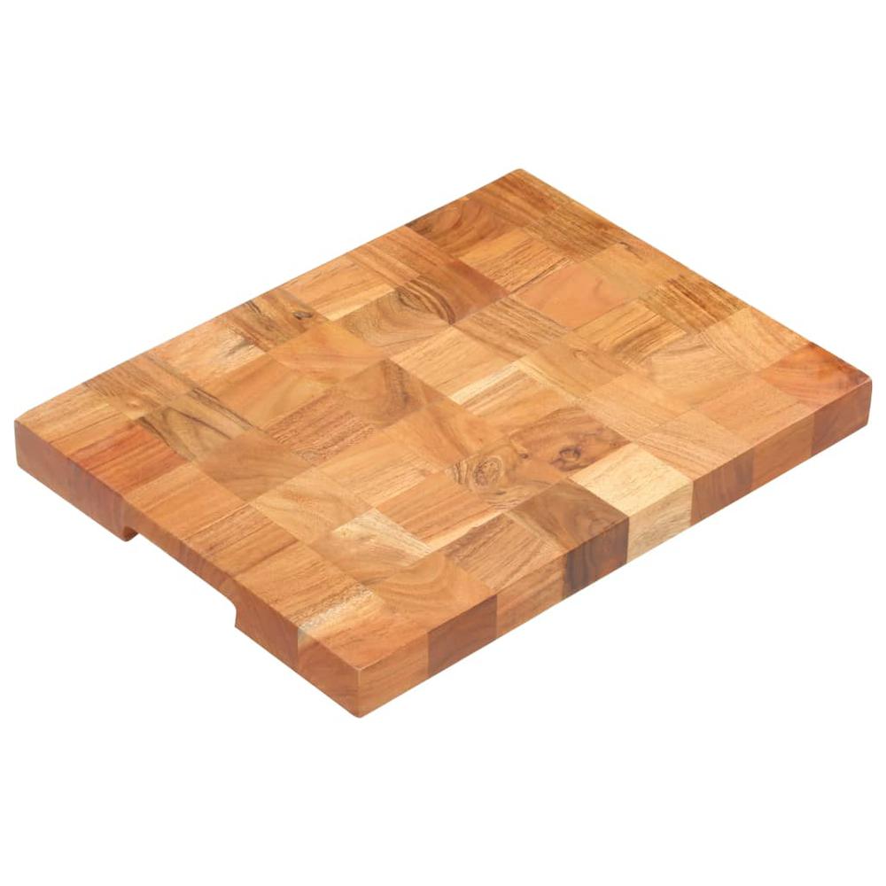 vidaXL Chopping Board 15.7"x11.8"x1.5" Solid Acacia Wood. Picture 1