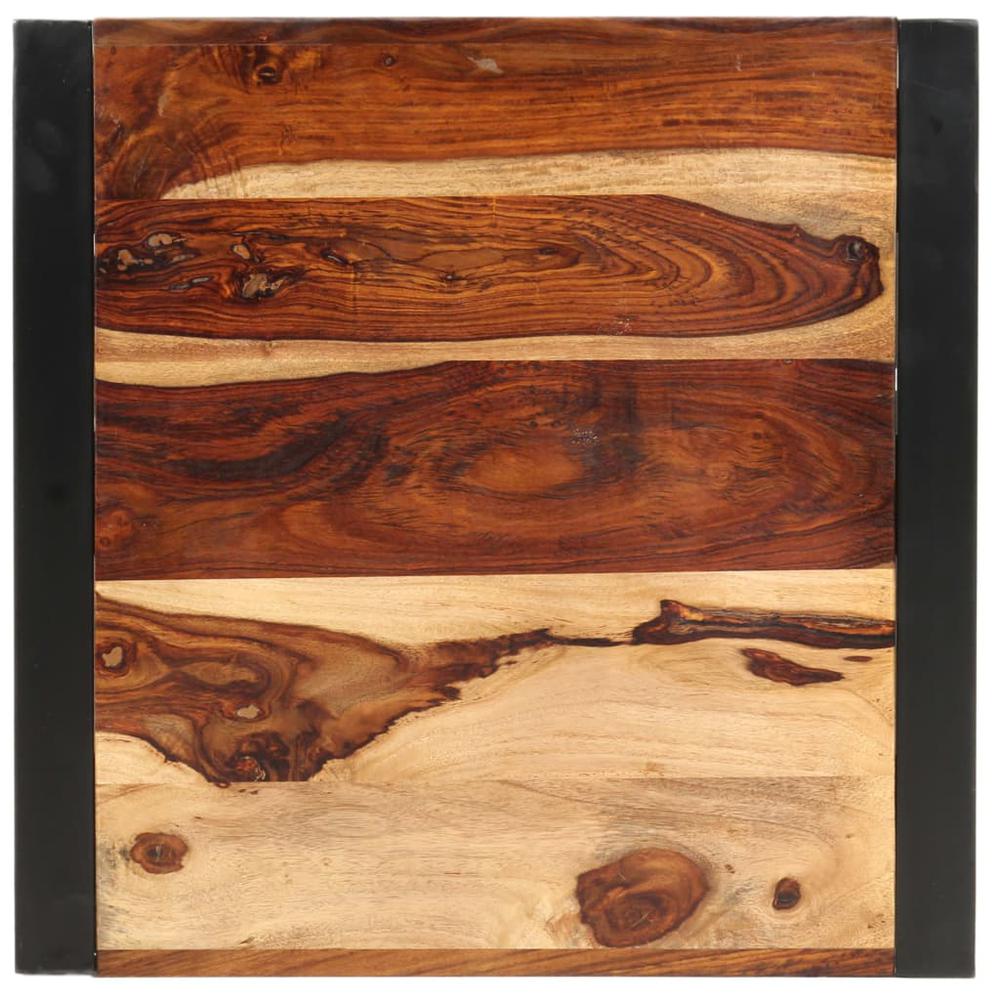 vidaXL Bar Table 23.6"x23.6"x43.3" Solid Sheesham Wood. Picture 4