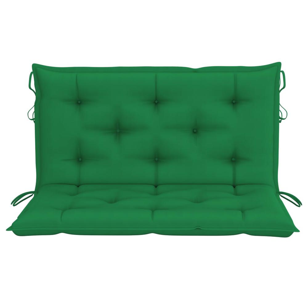 vidaXL Cushion for Swing Chair Green 39.4" Fabric. Picture 3