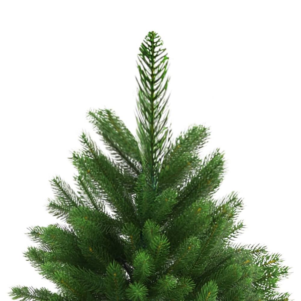 vidaXL Artificial Christmas Tree with LEDs 94.5" Green. Picture 4