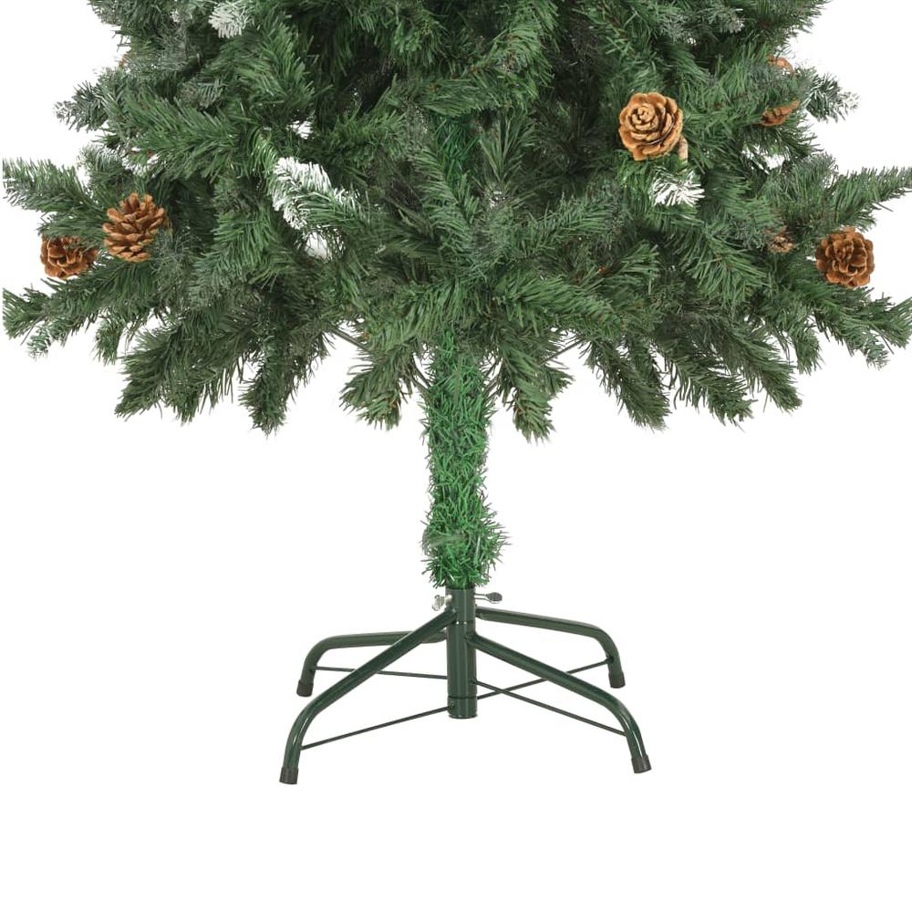 vidaXL Artificial Christmas Tree with LEDs&Ball Set 59.1". Picture 4