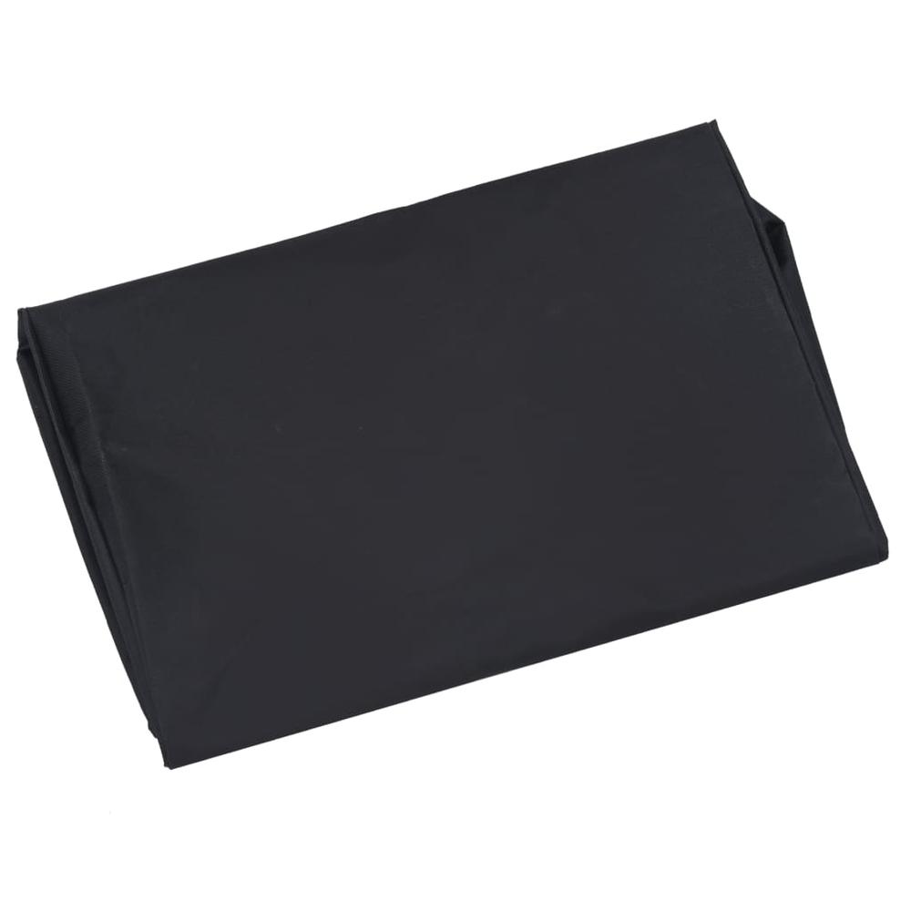 vidaXL Garden Cart Liner Black 33.9"x18.1"x8.7" Fabric. Picture 2