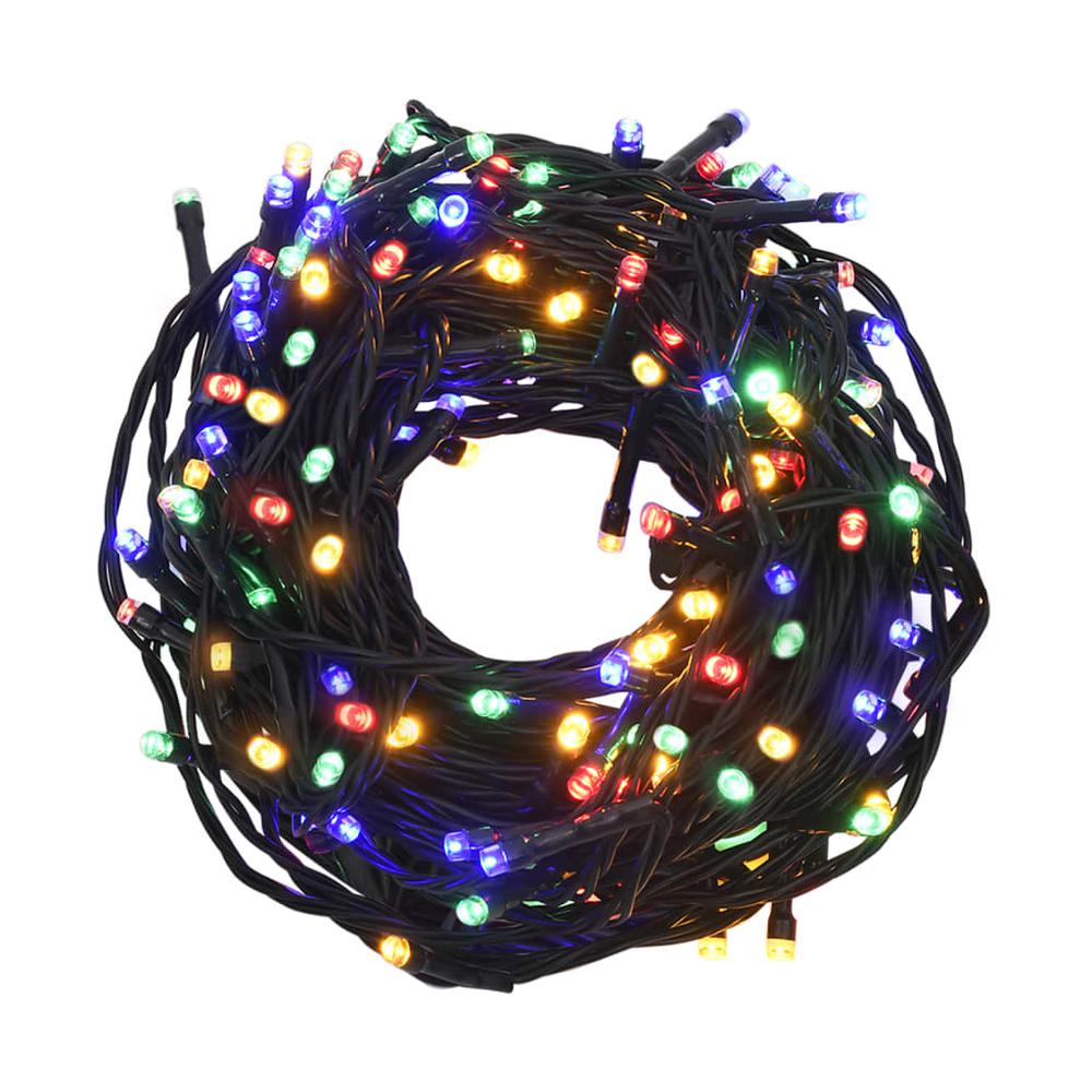vidaXL LED String with 150 LEDs Multicolor 49.2' PVC. Picture 2