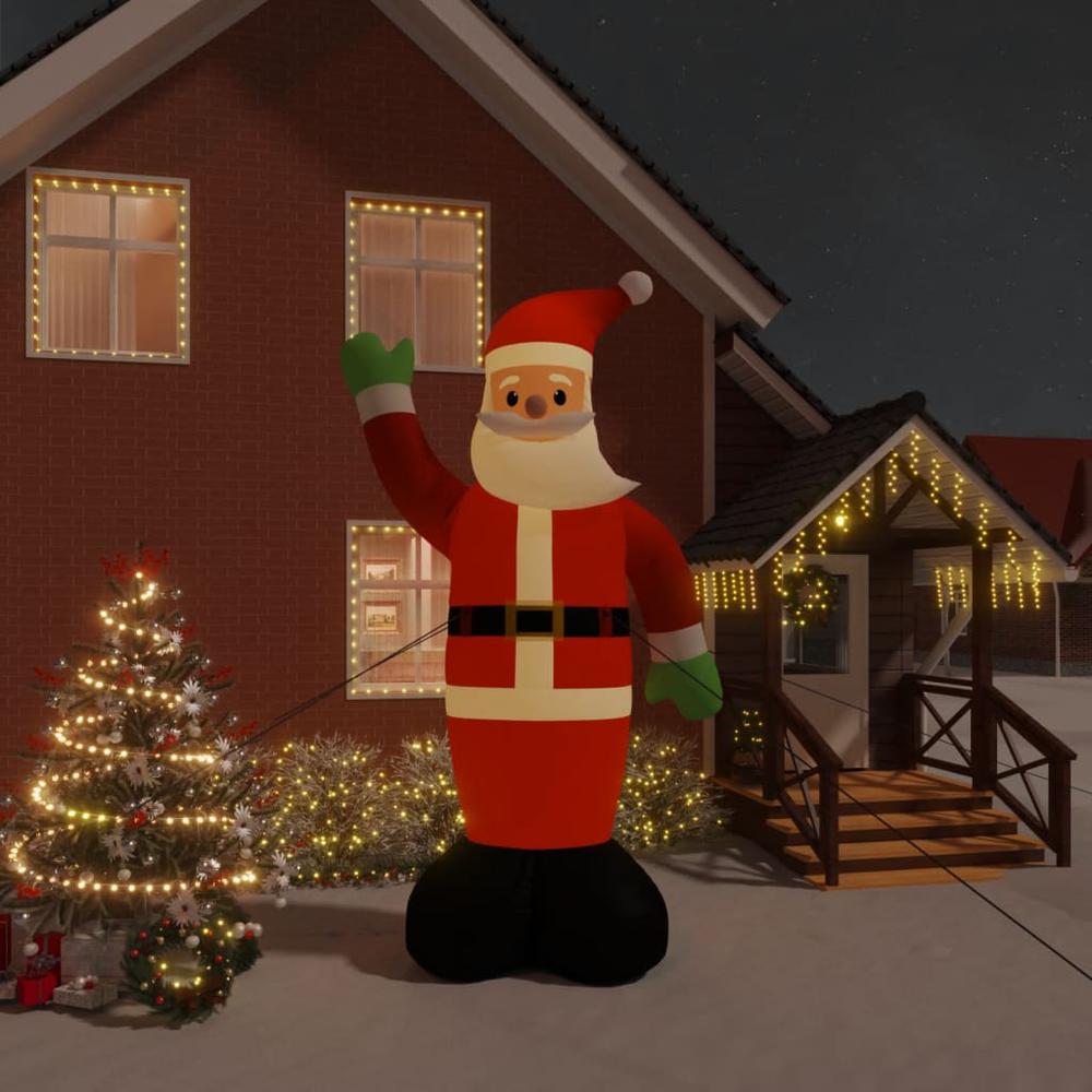 vidaXL Inflatable Santa Claus with LEDs 187". The main picture.