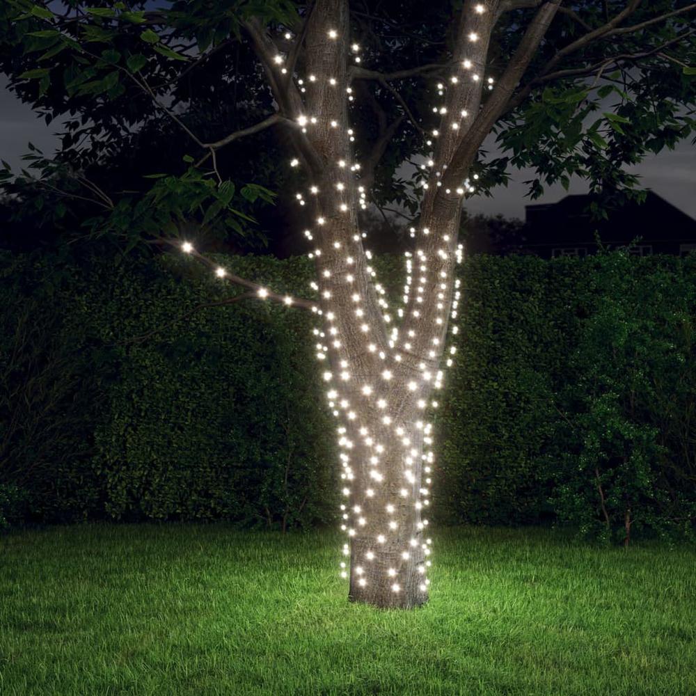 vidaXL Solar Fairy Lights 5 pcs 5x200 LED Cold White Indoor Outdoor. Picture 1