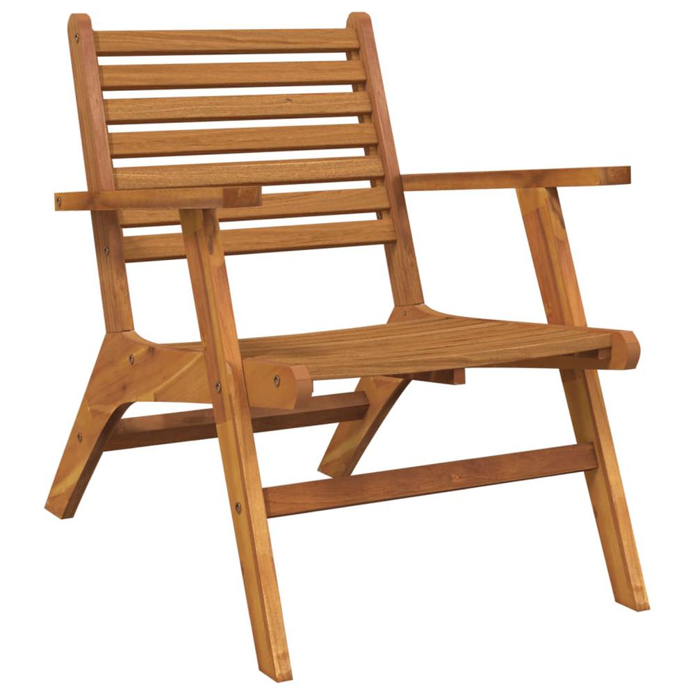 vidaXL Patio Chairs 2 pcs Solid Acacia Wood, 316252. Picture 3