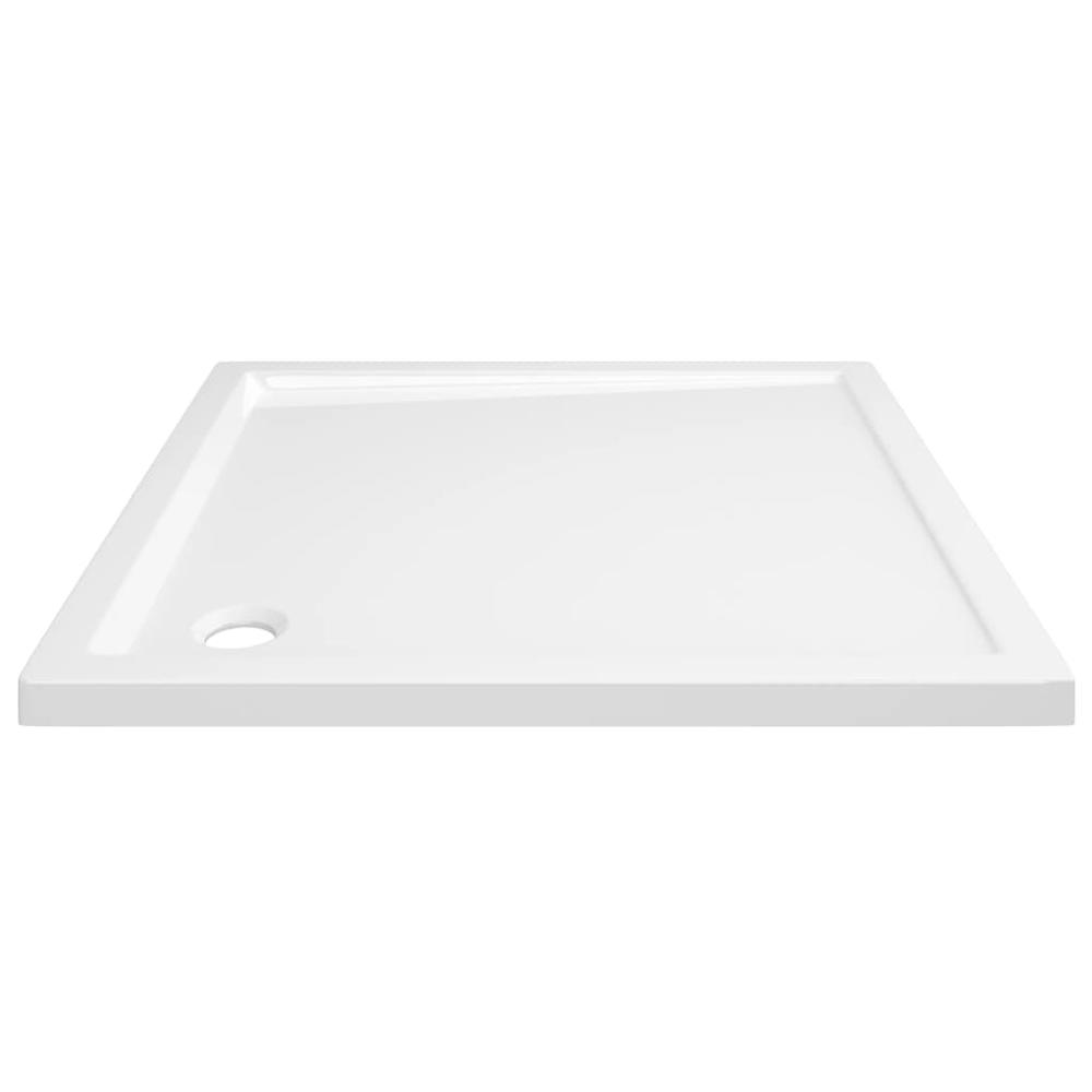 vidaXL Square ABS Shower Base Tray 35.4"x35.4". Picture 4