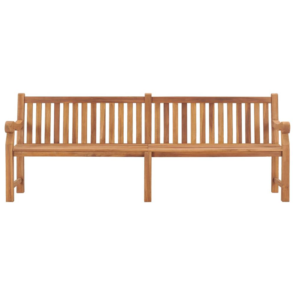 vidaXL Patio Bench 89.8" Solid Teak Wood, 316640. Picture 2