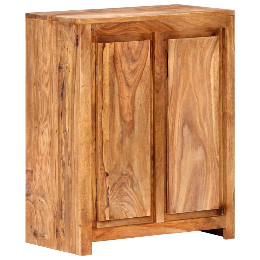 vidaXL Sideboard 23.6"x13"x29.5" Solid Wood Acacia. Picture 12