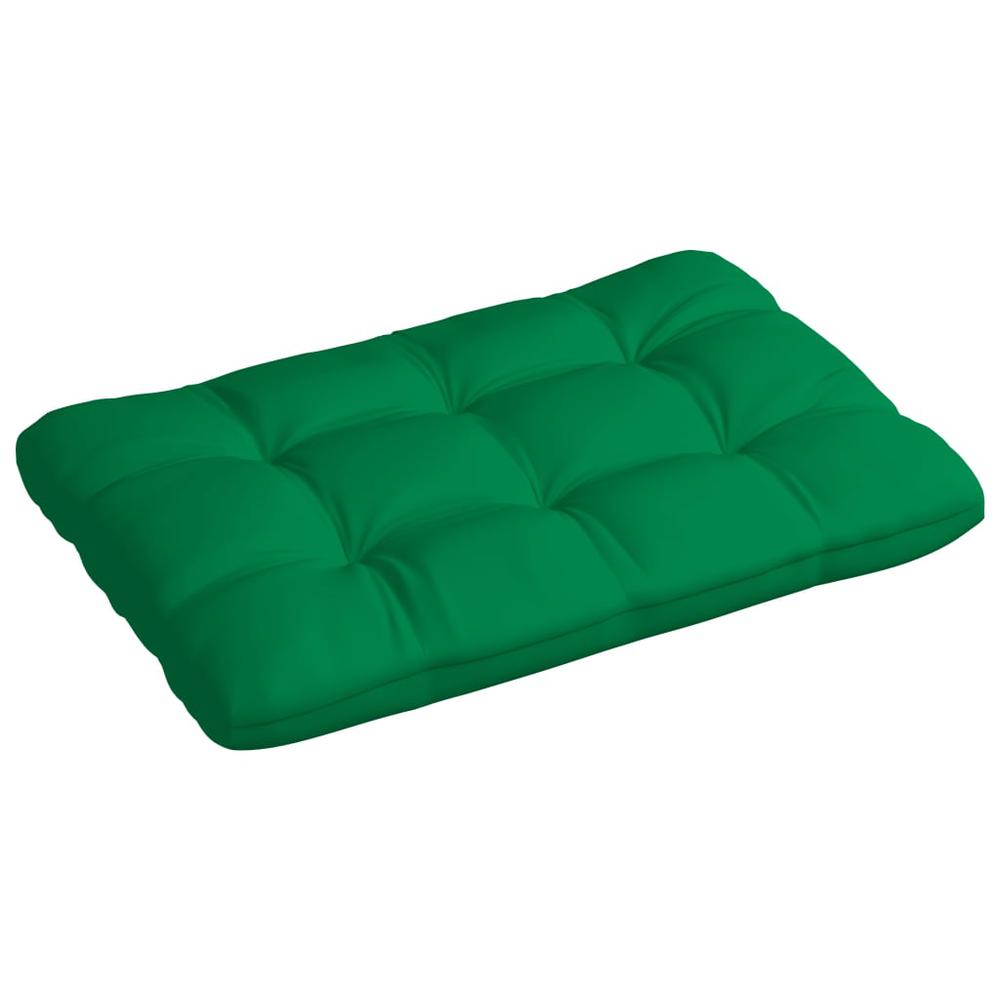 vidaXL Pallet Sofa Cushion Green 47.2"x31.5"x3.9". Picture 2
