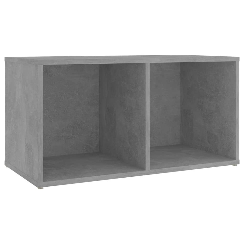 vidaXL TV Cabinets 2 pcs Concrete Gray 28.3"x13.8"x14.4" Engineered Wood, 3079947. Picture 4