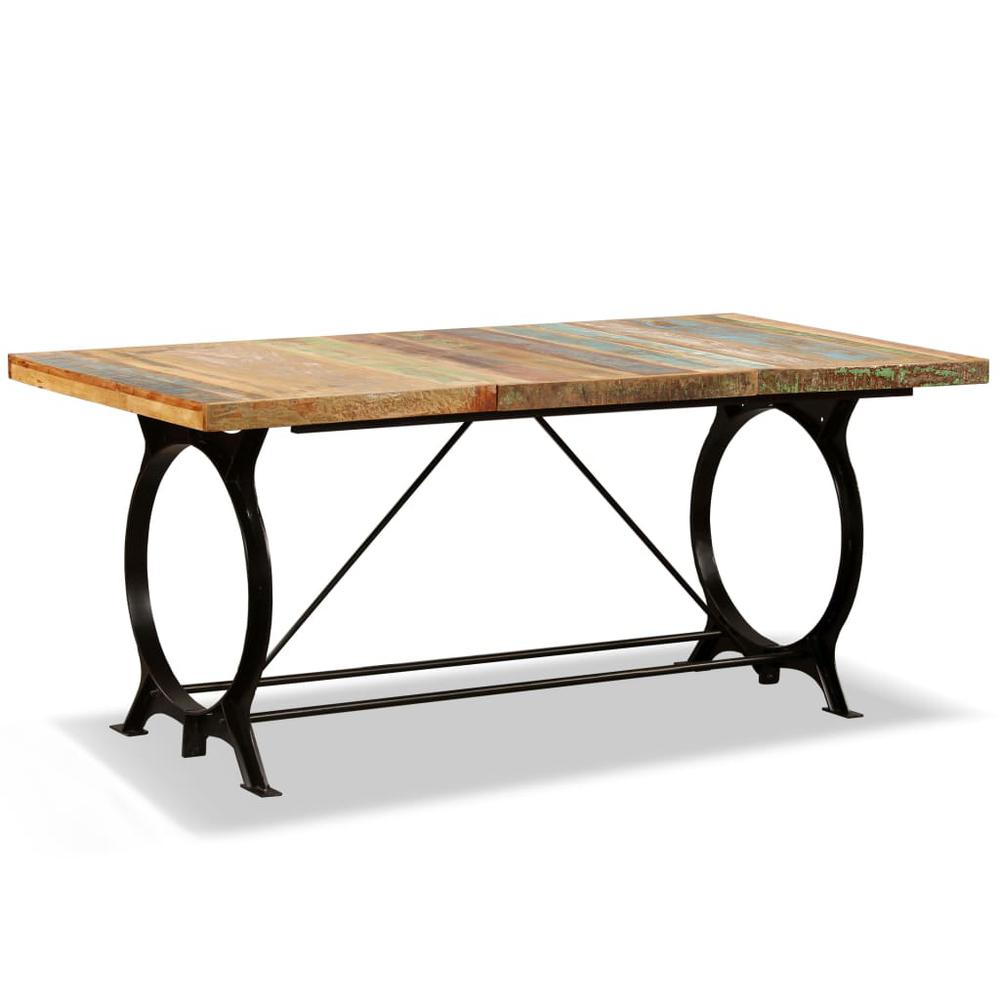 vidaXL Dining Table Solid Reclaimed Wood 70.9", 244800. Picture 11