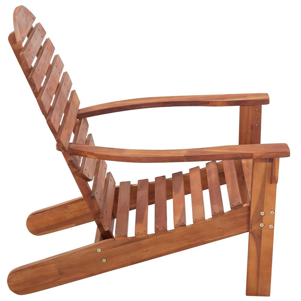 vidaXL Adirondack Chair Solid Acacia Wood, 46321. Picture 3