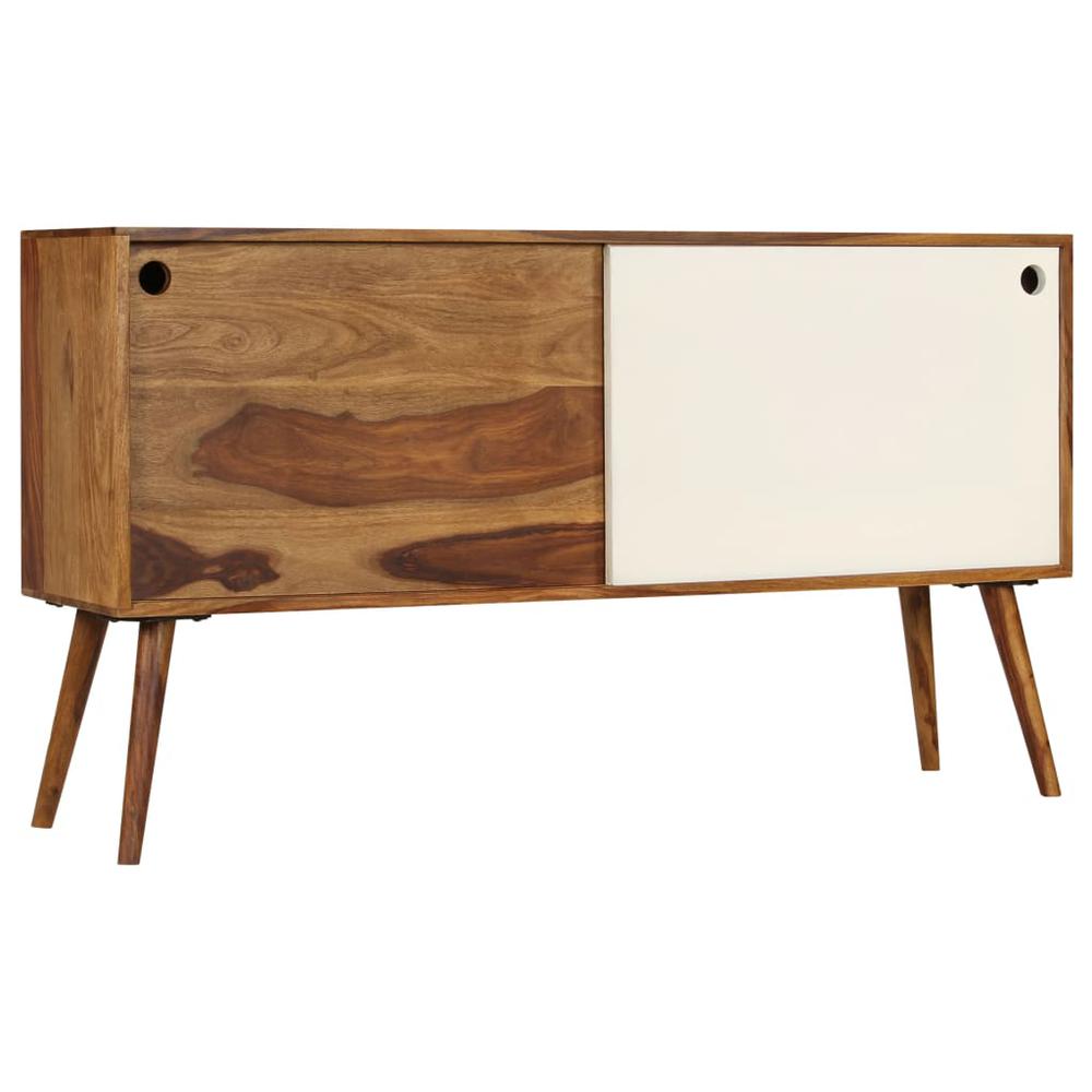 vidaXL Sideboard Solid Sheesham Wood 46.5"x11.8"x26". Picture 1