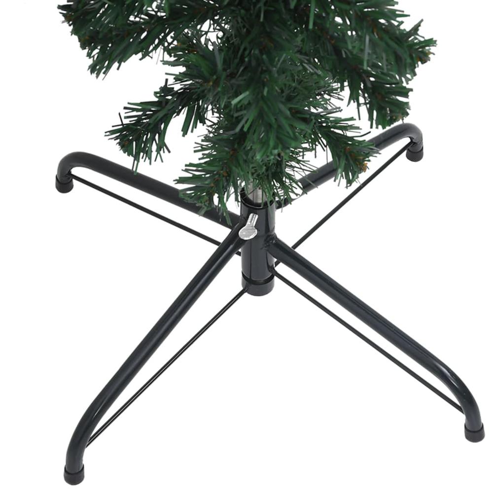 vidaXL Upside-down Artificial Christmas Tree with Stand Green 59.1". Picture 4