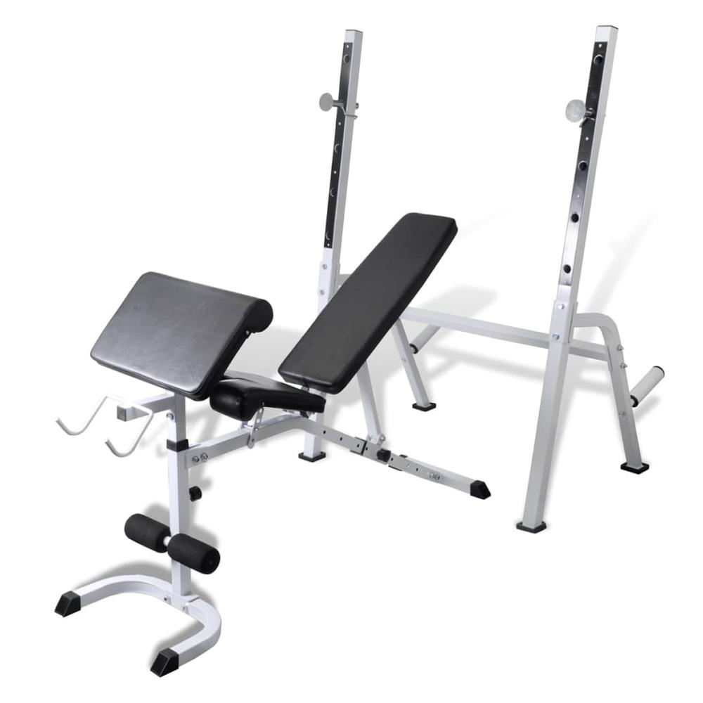 vidaXL Multi-exercise Workout Bench. Picture 1