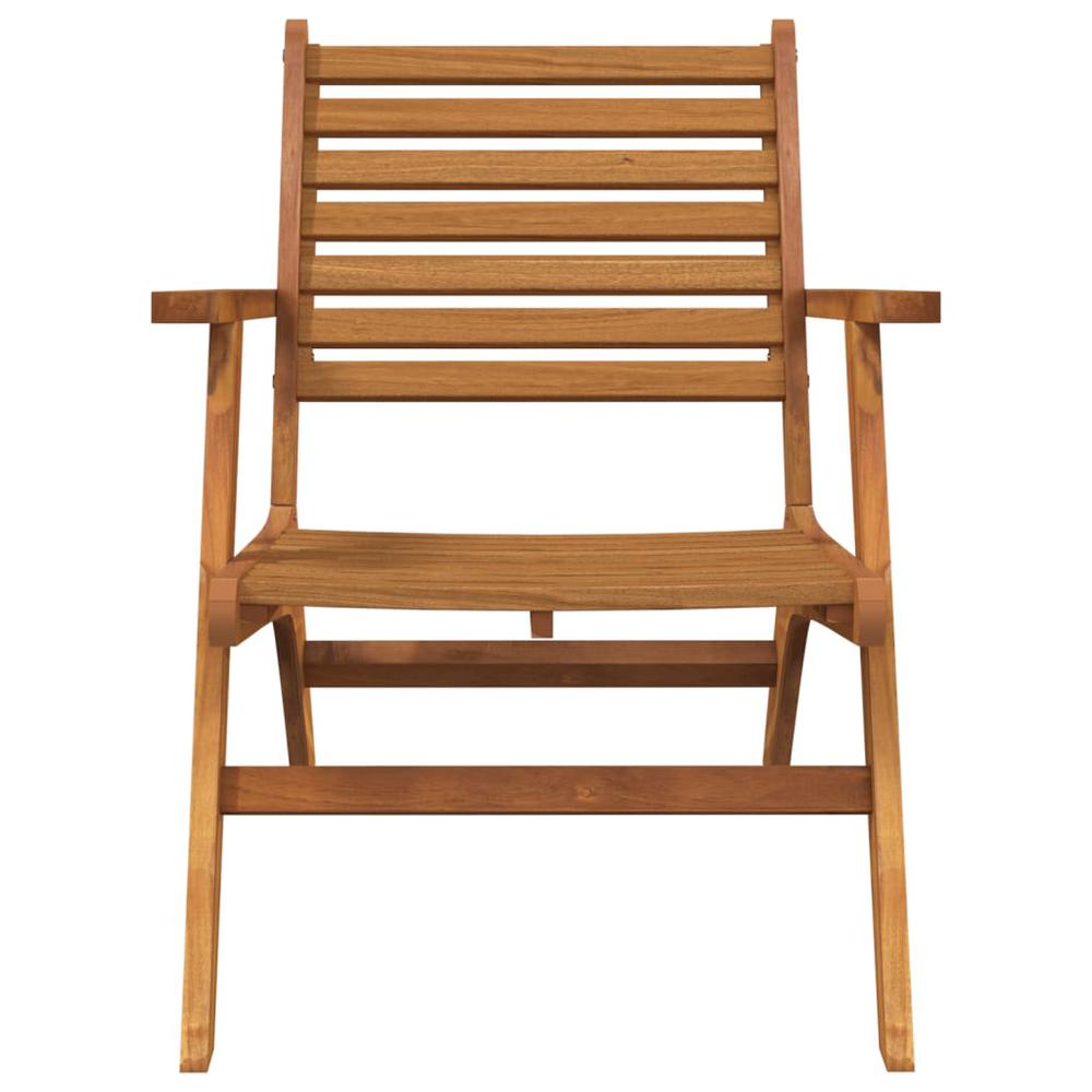 vidaXL Patio Chairs 2 pcs Solid Acacia Wood, 316252. Picture 4