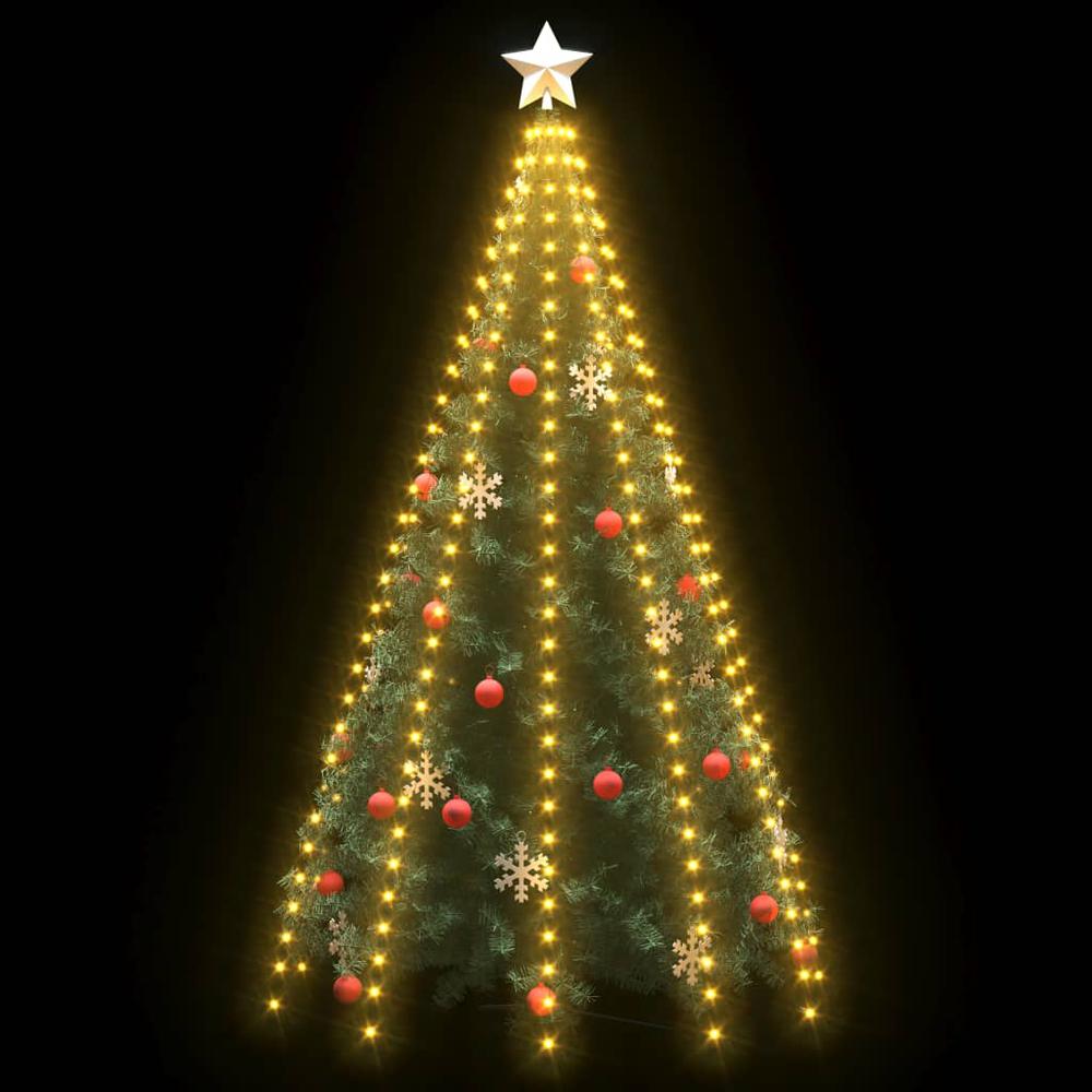 vidaXL Christmas Tree Net Lights with 300 LEDs 118.1". Picture 3