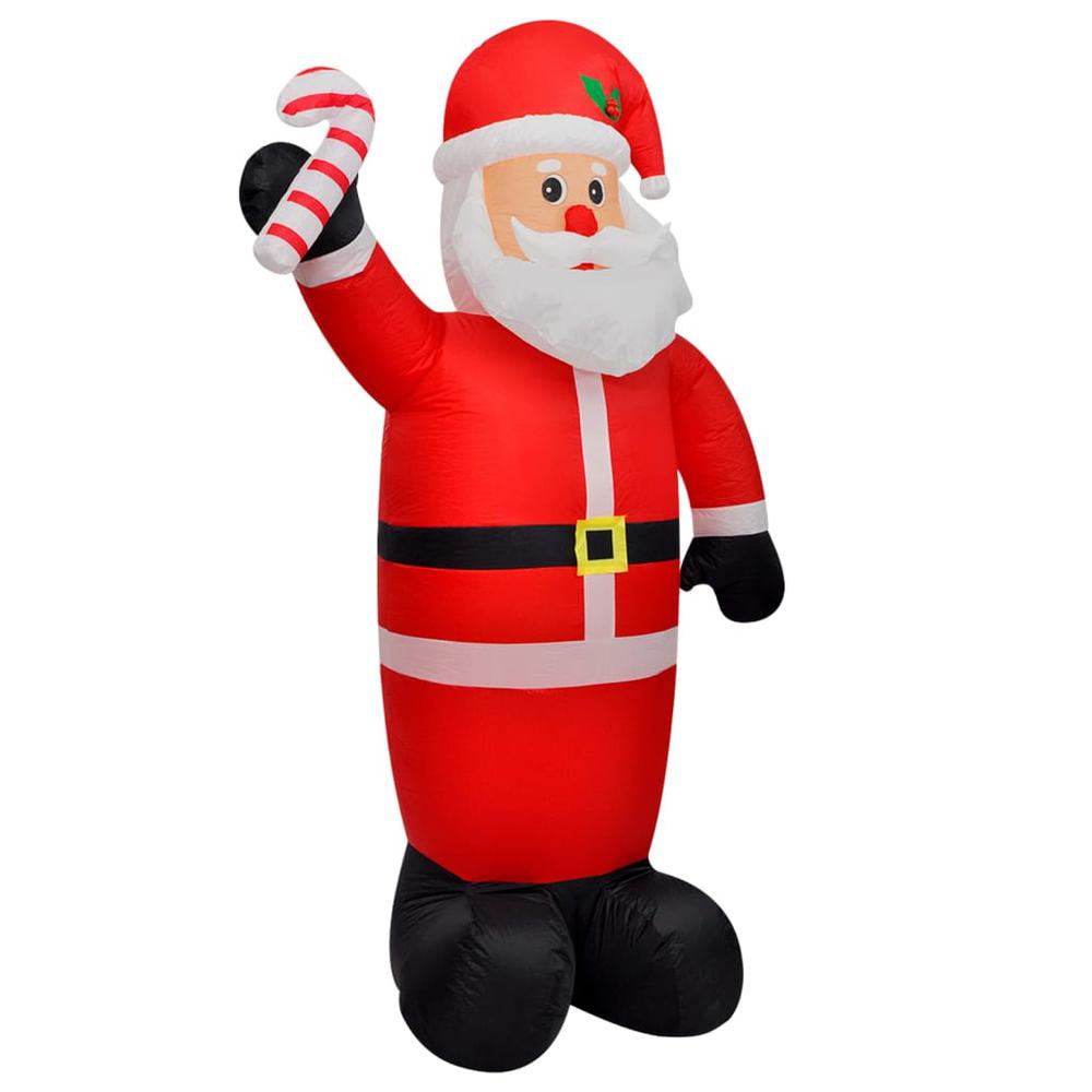 vidaXL Christmas Inflatable Santa Claus 94.5". Picture 1