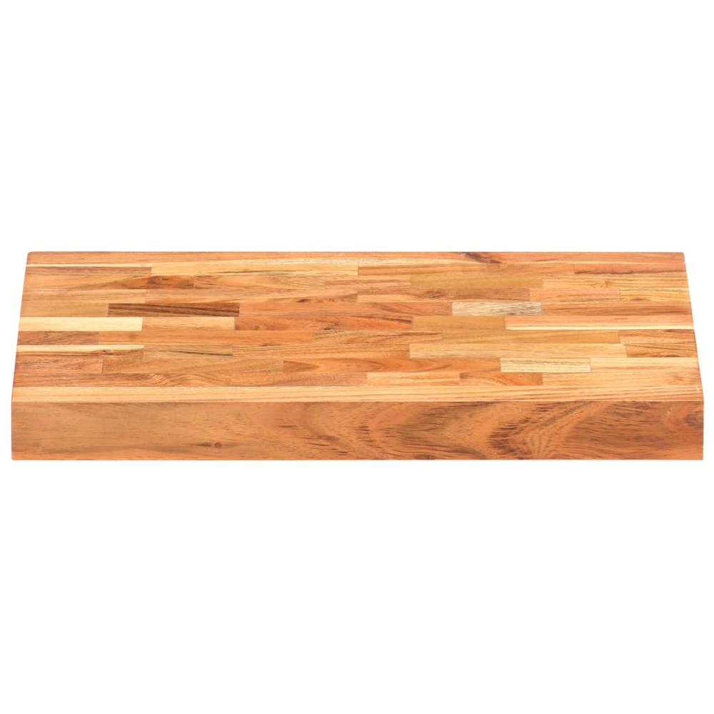 vidaXL Chopping Board 15.7"x11.8"x1.6" Solid Acacia Wood. Picture 2