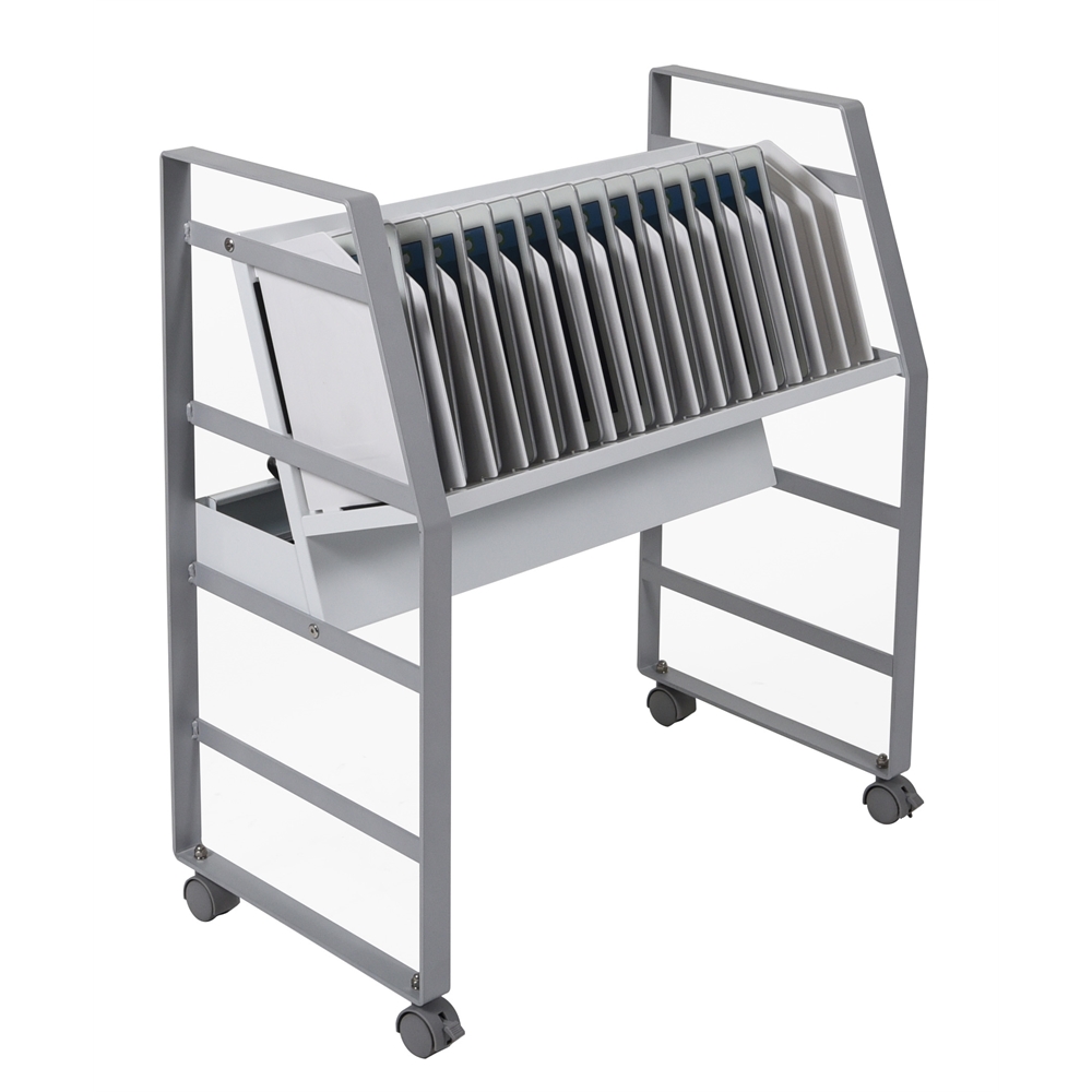LOTM16 - 16 Tablet/Chromebook Open Charging Cart. Picture 3