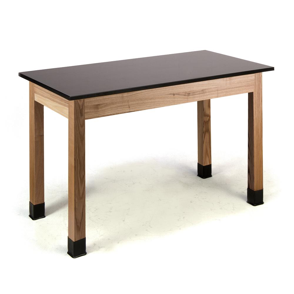 NPS® Wood Science Lab Table, 30 x 60 x 36, Phenolic Top. Picture 1