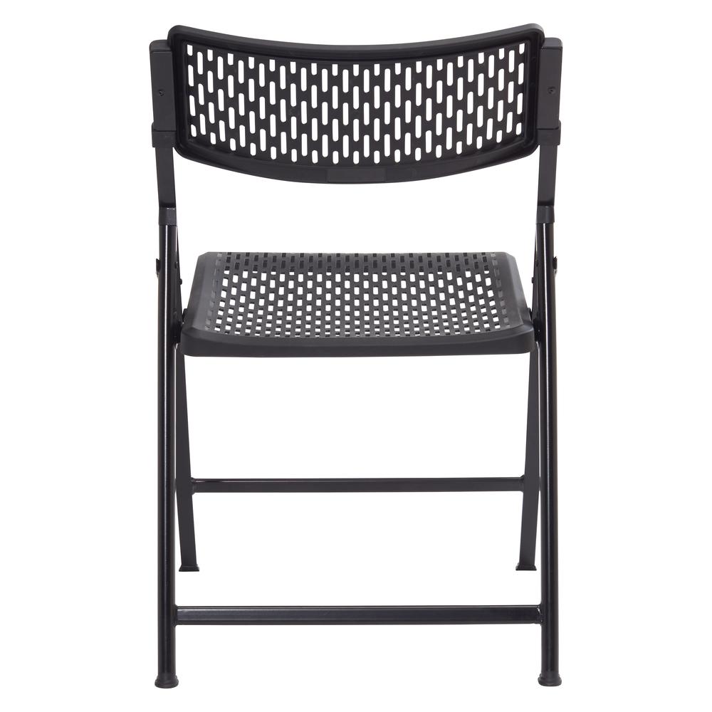 NPS® AirFlex Series Premium Polypropylene Folding Chair, Black (Pack of 4). Picture 5