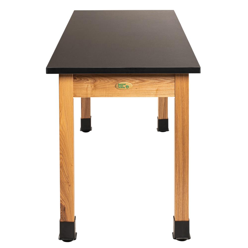 NPS® Wood Science Lab Table, 24 x 60 x 30, Chemical Resistant Top. Picture 2