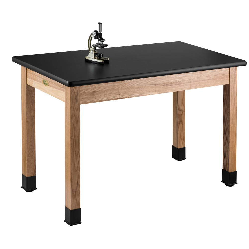NPS® Wood Science Lab Table, 24 x 54 x 30, HPL Top. Picture 3