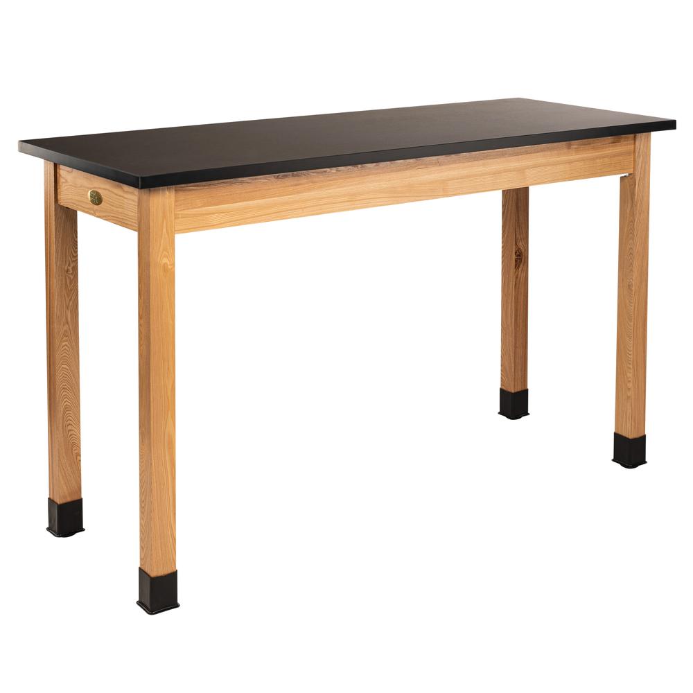 NPS® Wood Science Lab Table, 24 x 60 x 36, Chemical Resistant Top. Picture 2