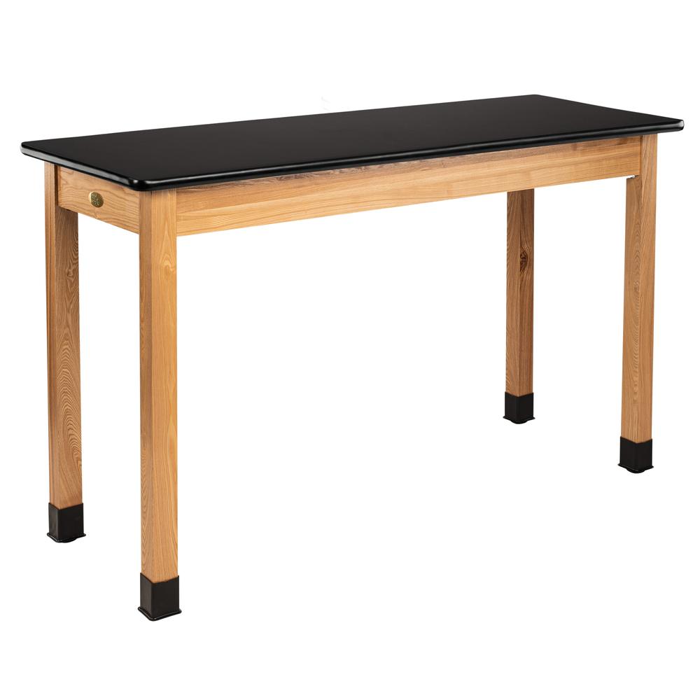NPS® Wood Science Lab Table, 24 x 54 x 36, HPL Top. Picture 1