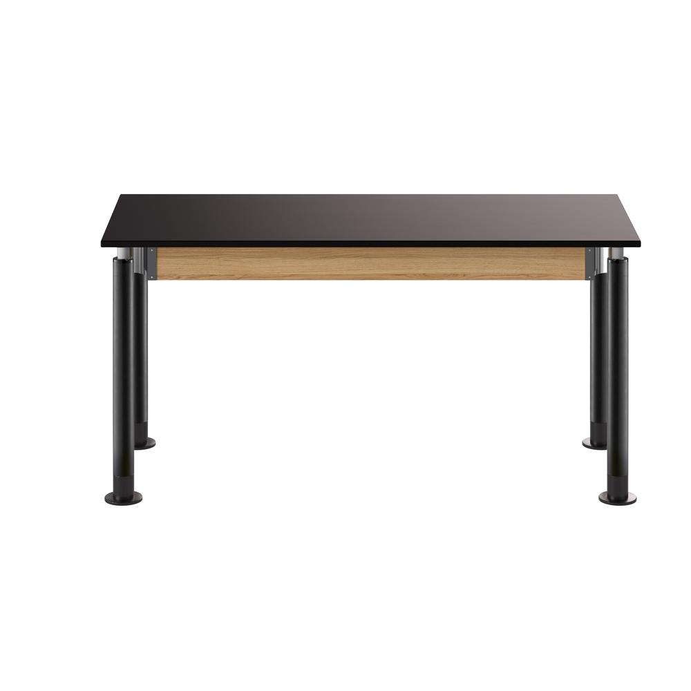 NPS® Signature Science Lab Table, Black, 24 x 60, Phenolic Top,. Picture 2