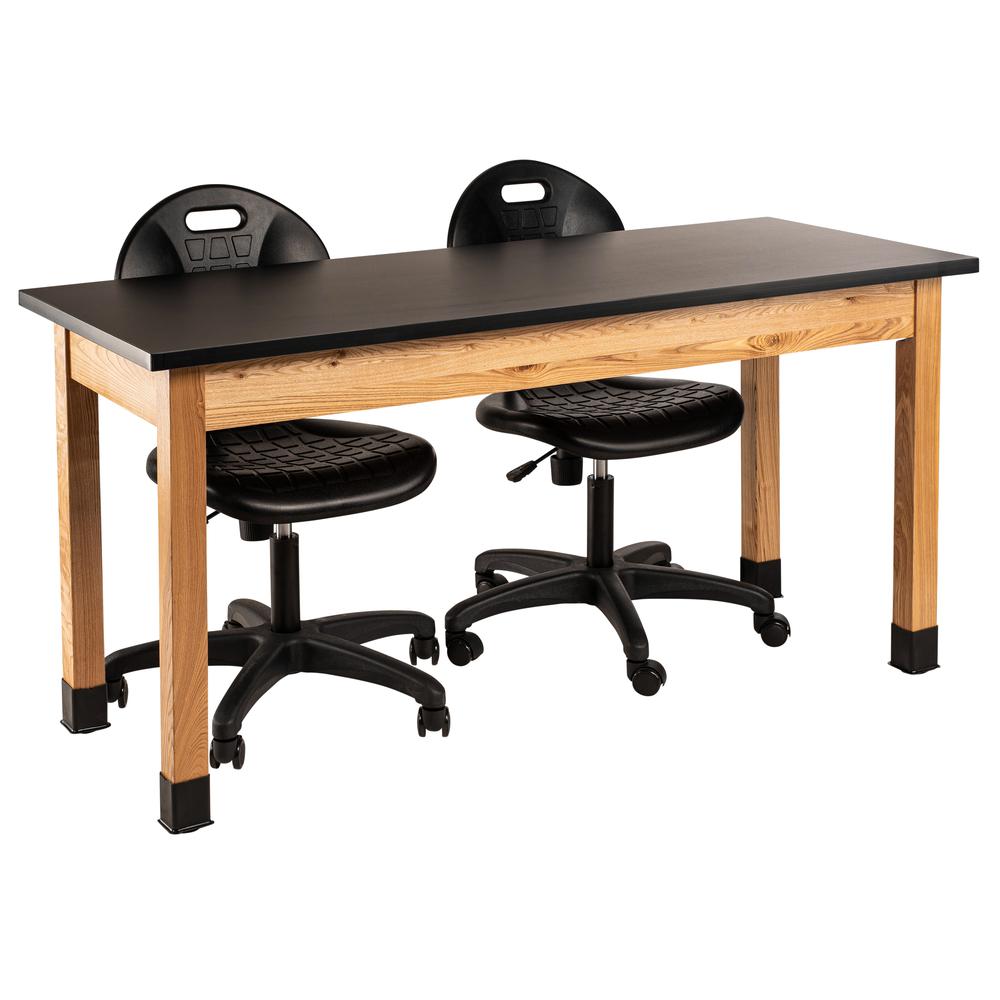 NPS® Wood Science Lab Table, 30 x 60 x 36, Chemical Resistant Top. Picture 5