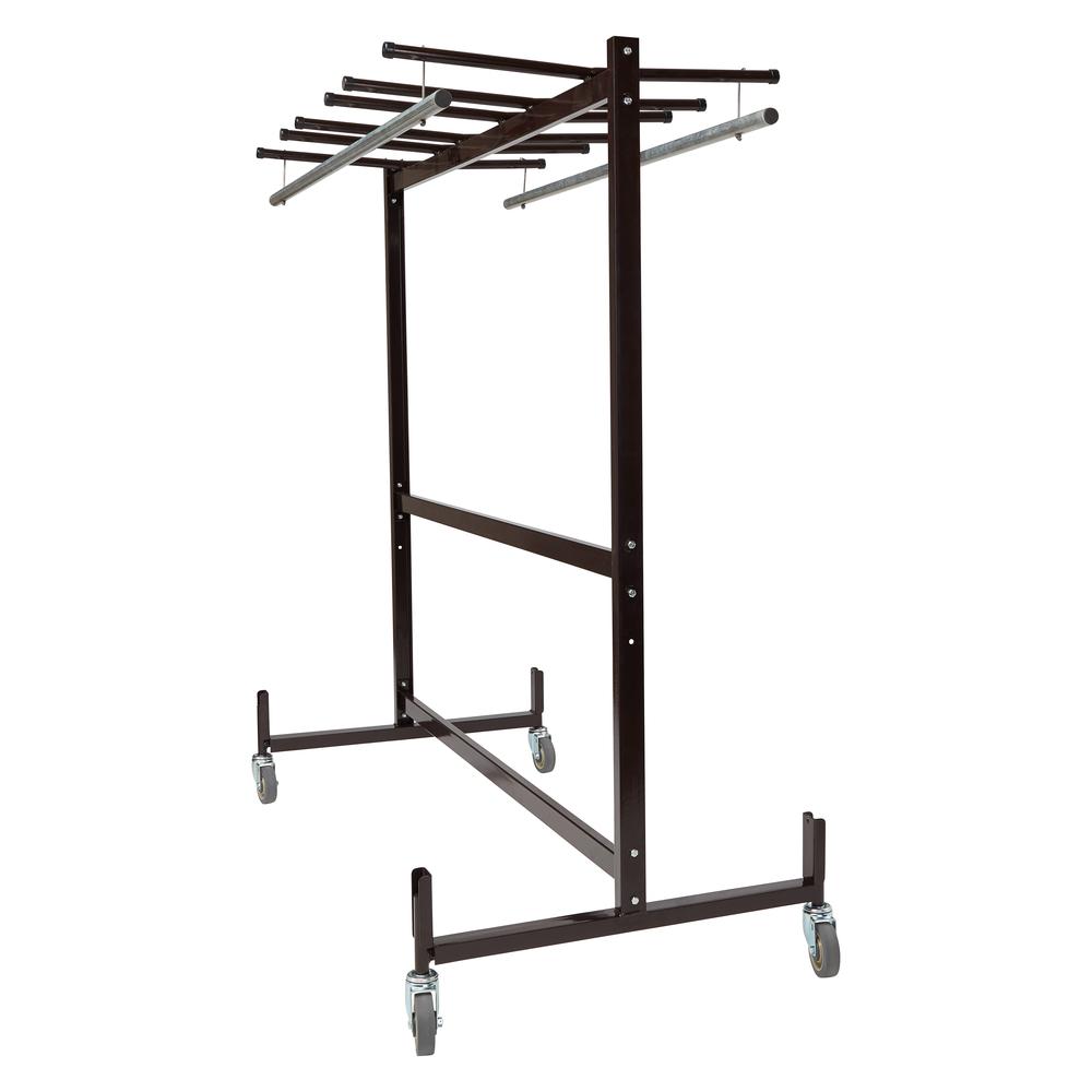 NPS® Table & Chair Storage Truck With Checkerette Bars. Picture 1