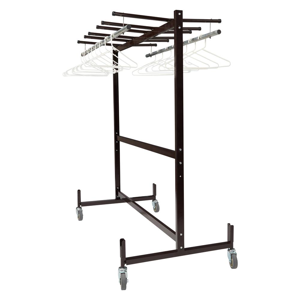 NPS® Table & Chair Storage Truck With Checkerette Bars. Picture 2