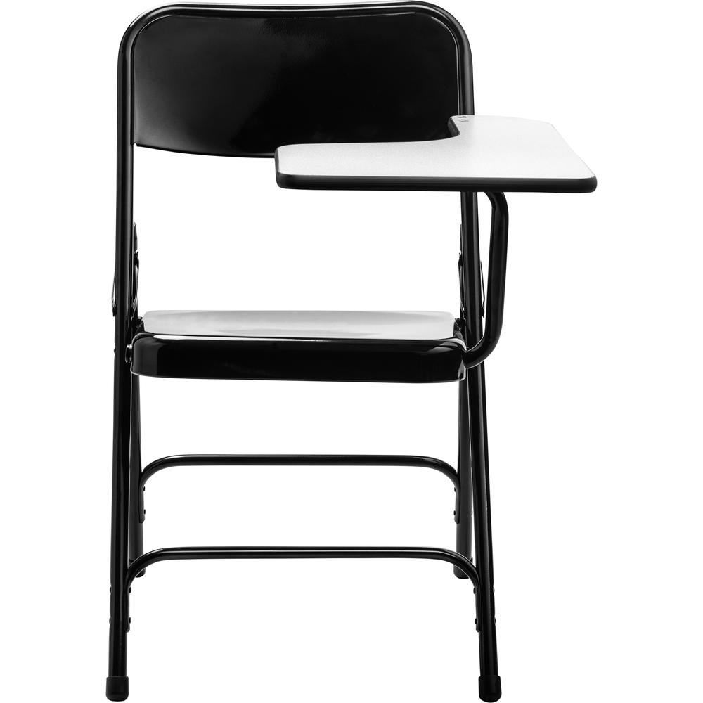 NPS® 5200 Series Tablet Arm Folding Chair, Left Arm, Black (Pack of 2). Picture 1
