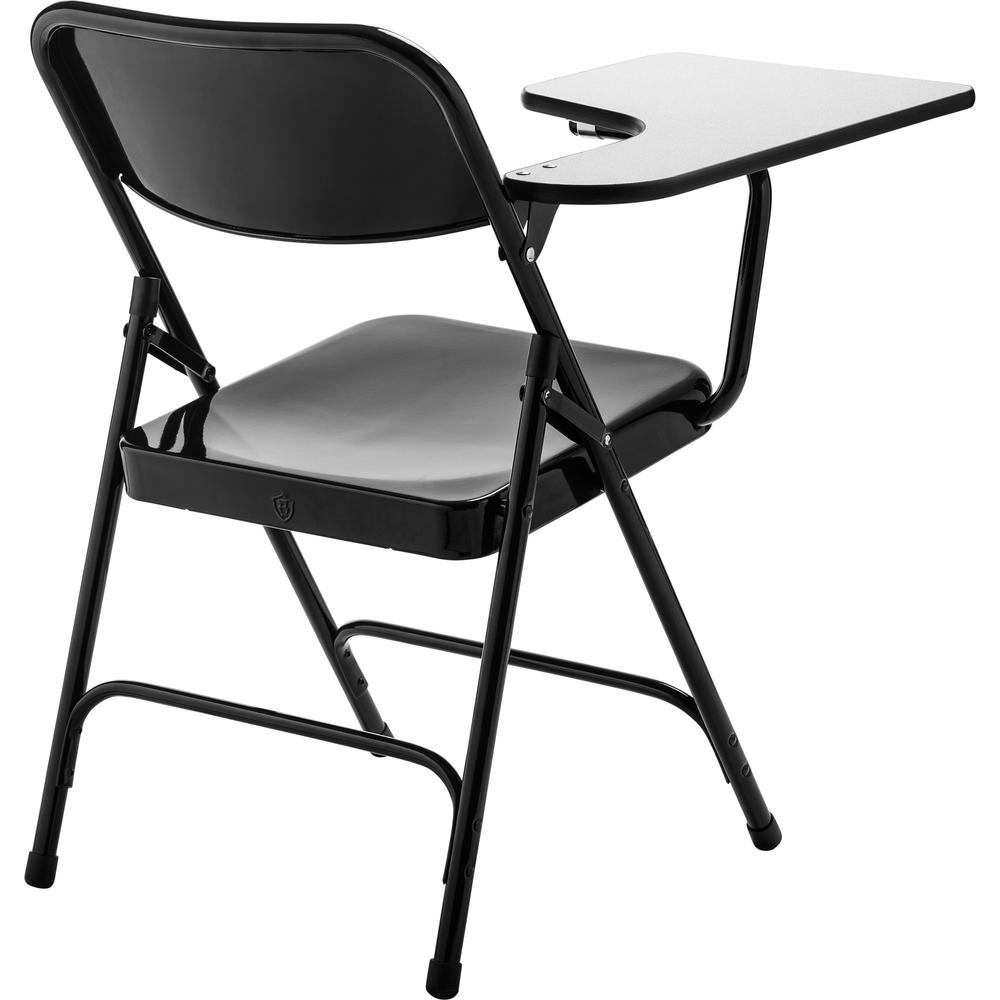 NPS® 5200 Series Tablet Arm Folding Chair, Right Arm, Black (Pack of 2). Picture 4