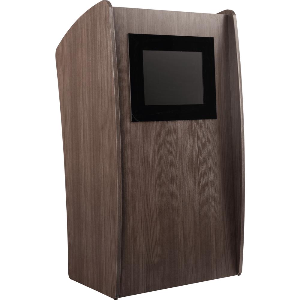 Oklahoma Sound® Vision Lectern with Screen, Ribbonwood. The main picture.
