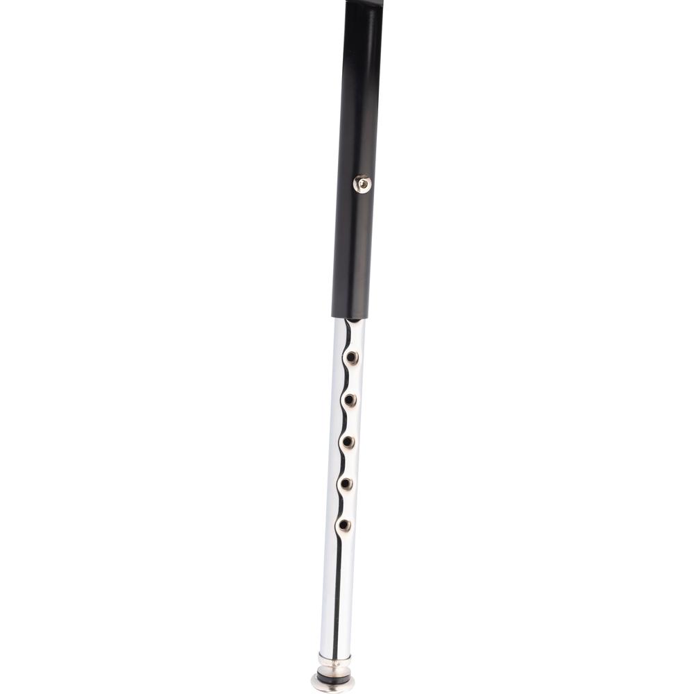 NPS® 32 -39" Height Adjustable Heavy Duty Steel Stool, Black. Picture 5