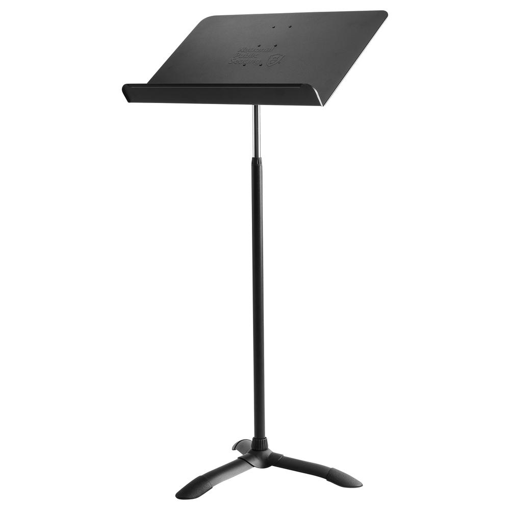 NPS® 82MS Melody Music Stand, Black. Picture 2