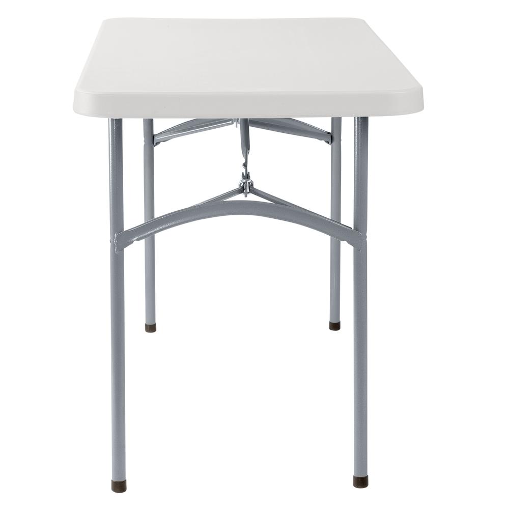 NPS® 24" x 48" Heavy Duty Folding Table, Speckled Gray. Picture 3