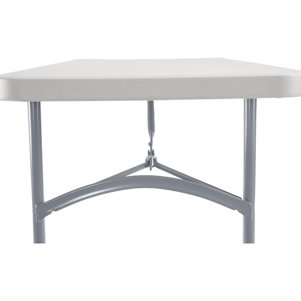 NPS® 24" x 48" Heavy Duty Folding Table, Speckled Gray. Picture 4