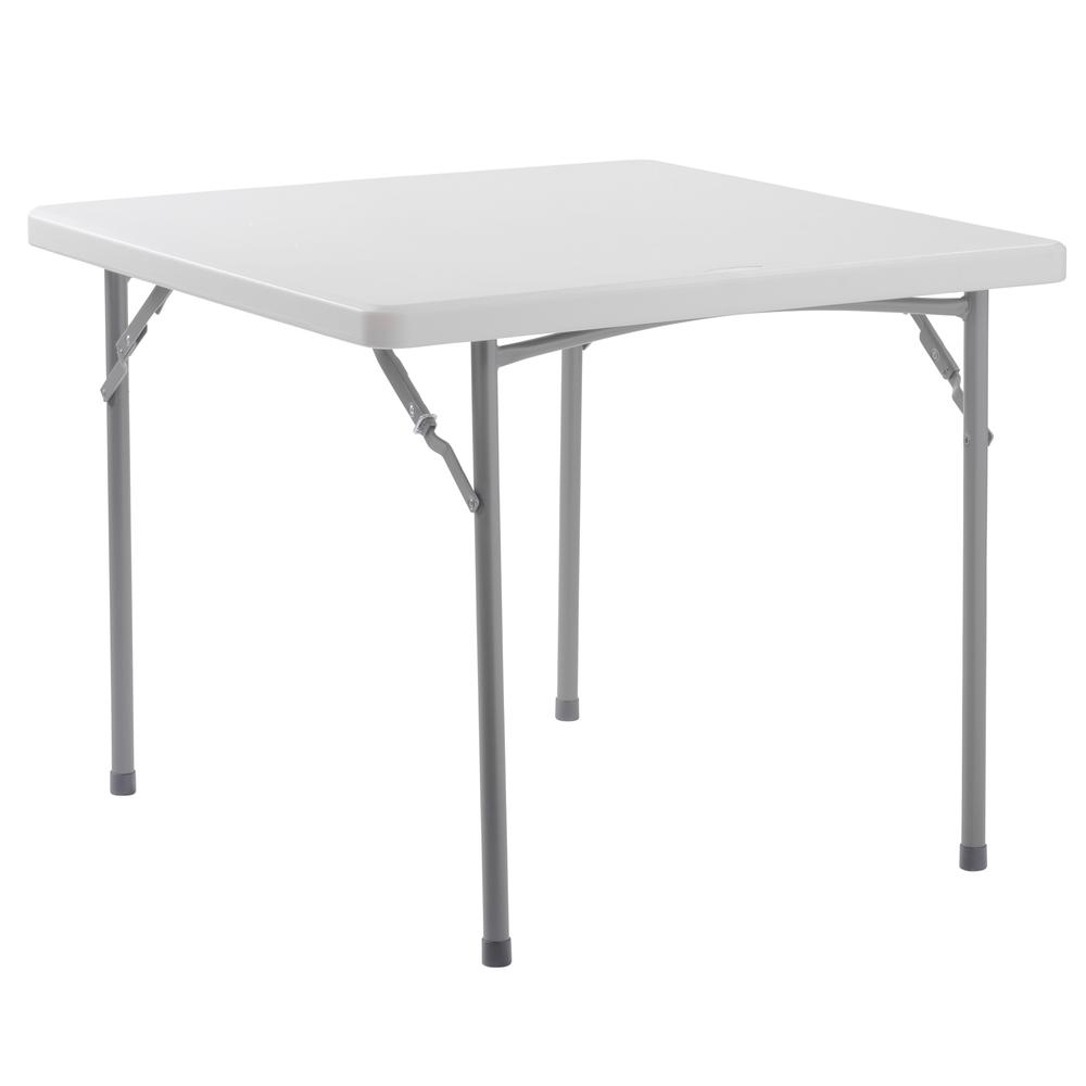NPS® 36" x 36" Heavy Duty Folding Table, Speckled Gray. Picture 2