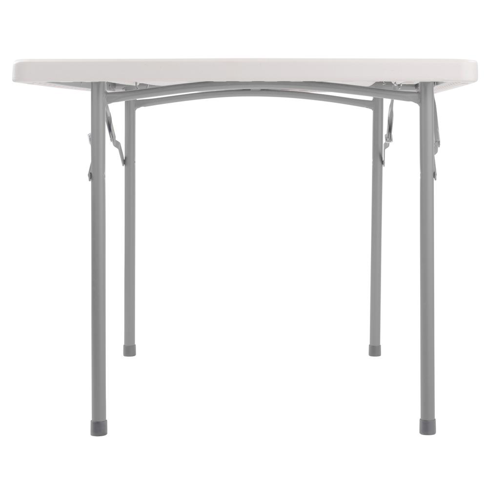 NPS® 36" x 36" Heavy Duty Folding Table, Speckled Gray. Picture 4