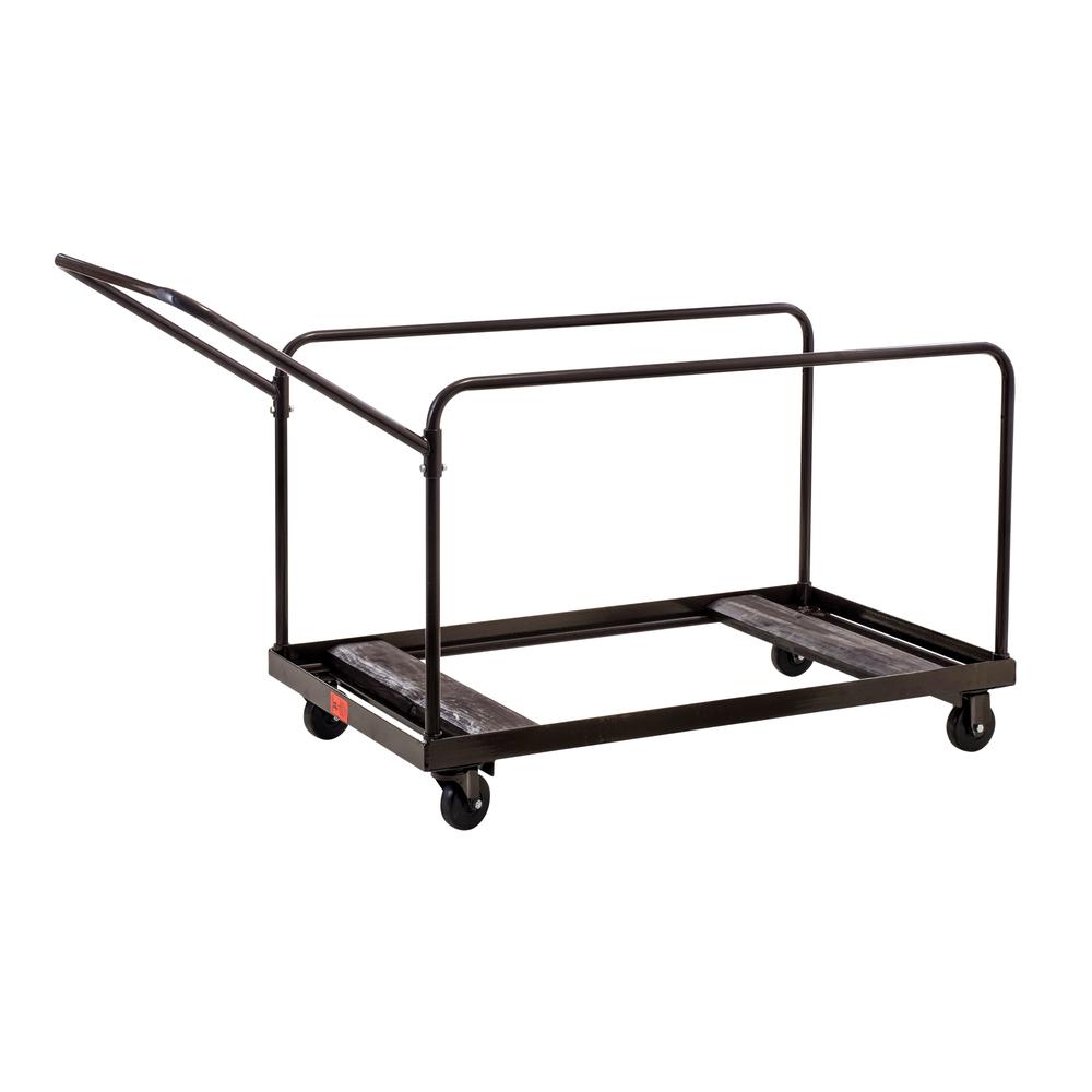 NPS® Folding Table Dolly For Vertical Storage, 48" & 60" Round Tables. Picture 4
