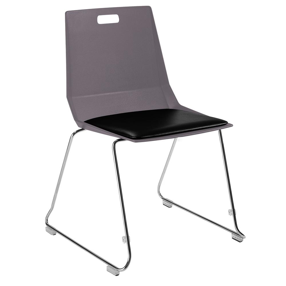 NPS® LūvraFlex Chair, Poly Back/Padded Seat. Picture 1