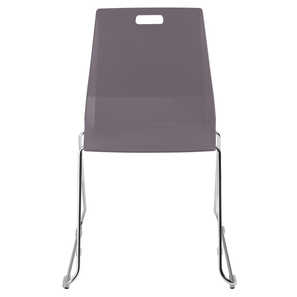 NPS® LūvraFlex Chair, Poly Back/Seat, Grey. Picture 2