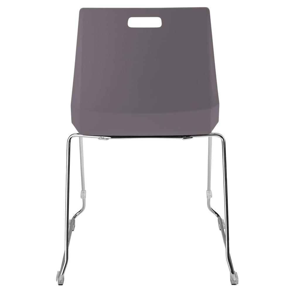 NPS® LūvraFlex Chair, Poly Back/Seat, Grey. Picture 5