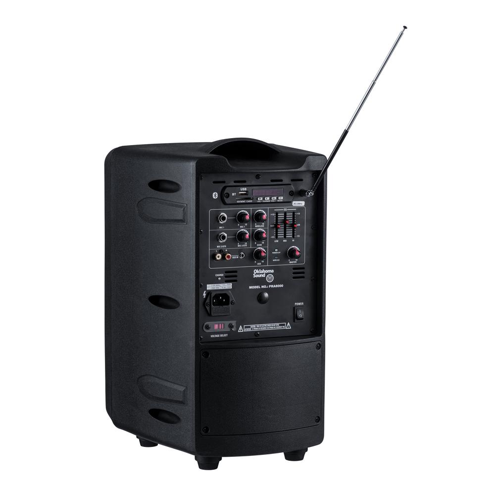 Oklahoma Sound® 40 Watt Wireless PA System w/ Wireless Headset Mic. Picture 4
