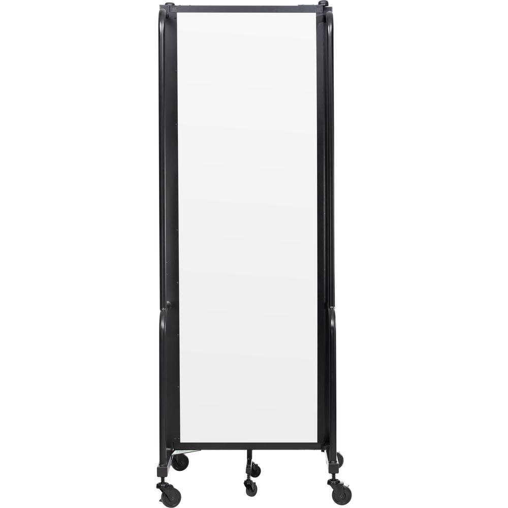 NPS® Room Divider, 6' Height, 3 Sections, Clear Acrylic Panels. Picture 2
